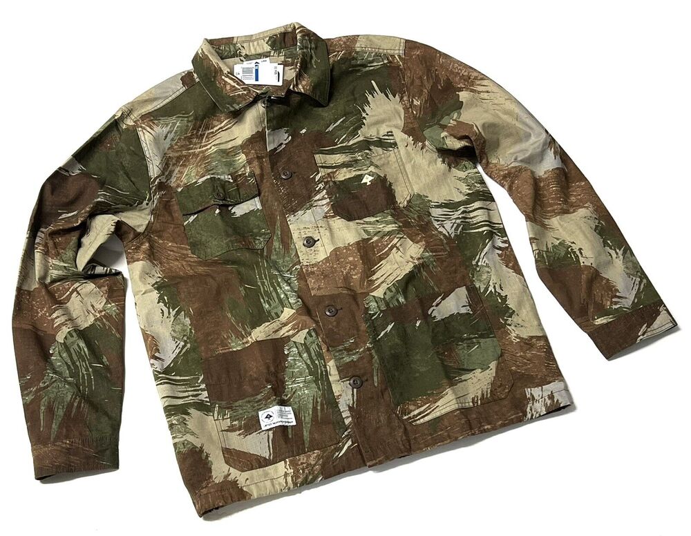 LRG Lifted Research Group Camo Jacket Mens Size XL Camouflage Shirt Jac